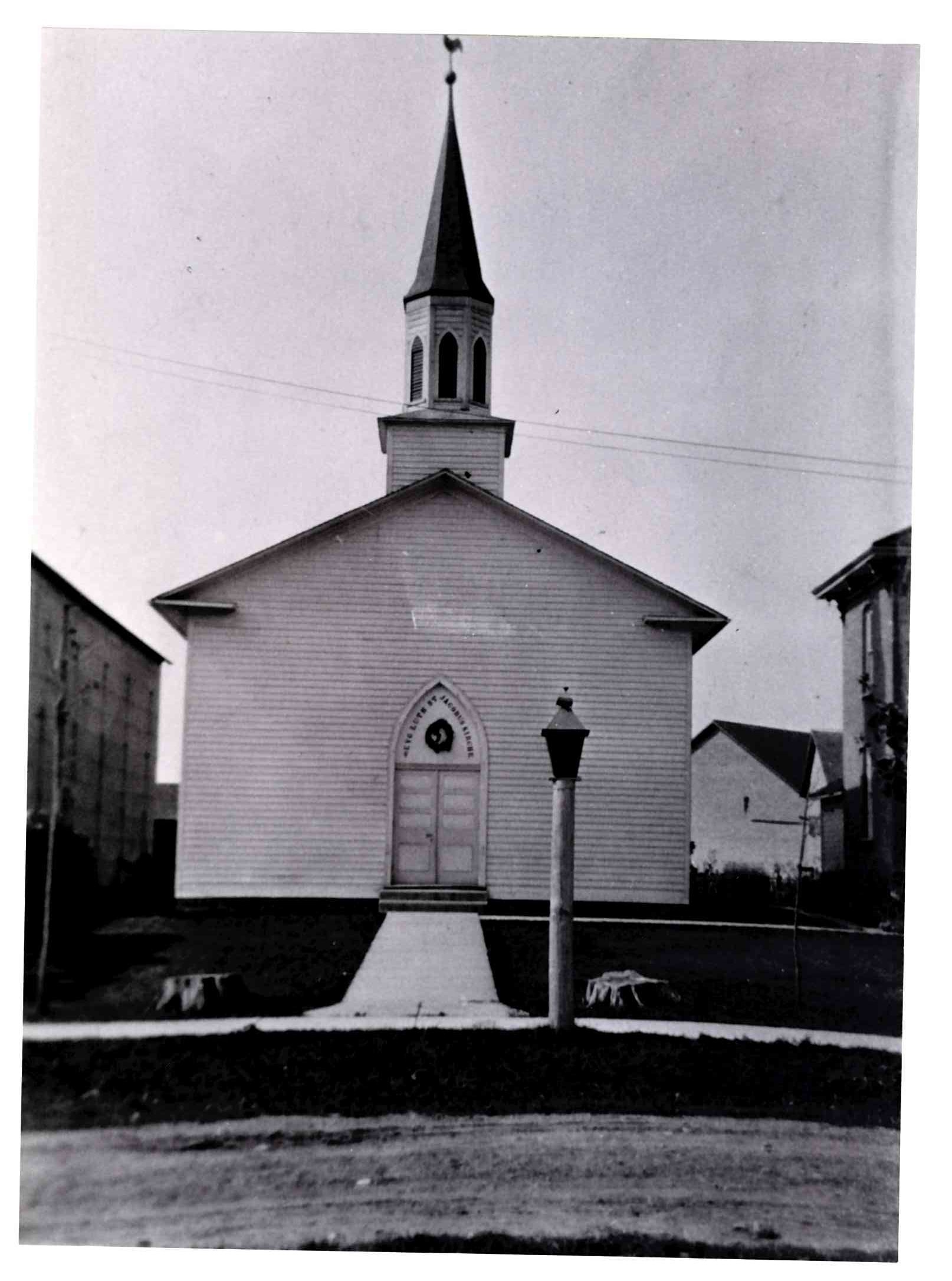 St. James Lutheran Church in 1862
